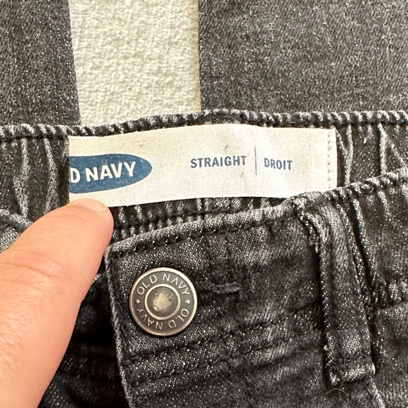 Old Navy Boys 3T Blue and Black Jeans - Picture 4 of 9